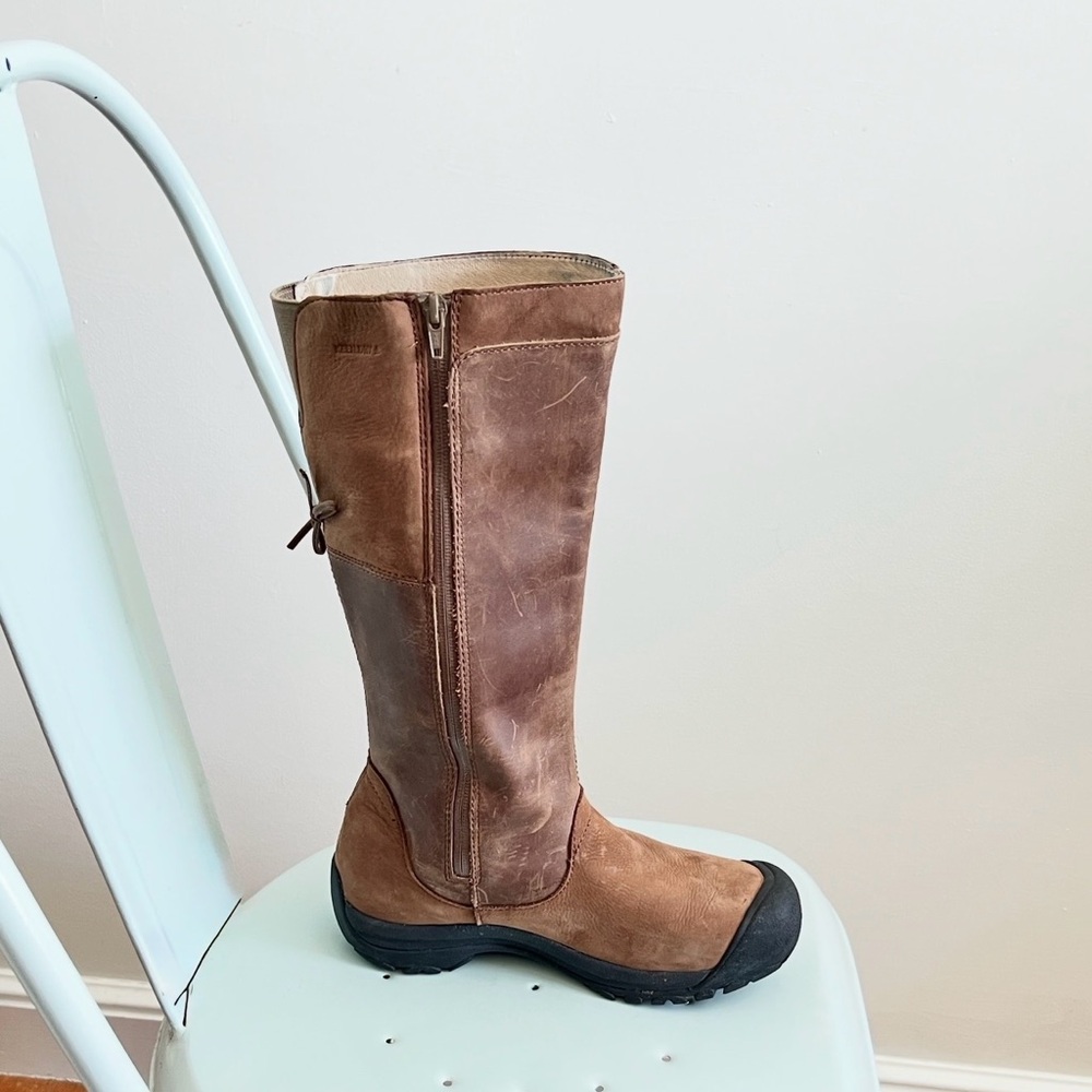 KEEN Shelby Leather Boots W9 - Picture 7 of 10